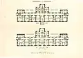 Pläne des Einwohnerspitals, 1871