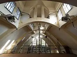 Hochwasserpumpwerk – Blick nach oben