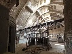 Schieber. Deckenkonstruktion