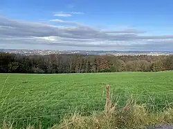 Ausblick auf die Nordhöhen von Wuppertal