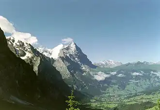 Grindelwaldtal mit Eiger