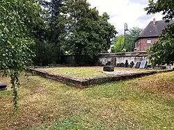 Fundament der Georgenkapelle (2021)