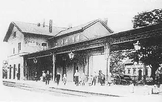 Bahnhof Einöd, Anfang des 20. Jahrhunderts