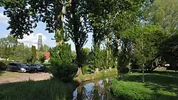 Ein Blick auf das Kohlekraftwerk in Moorburg