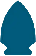 Teal Blue Arrow (dt. „Blaugrüner Pfeil“)