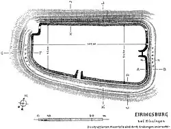 Lageskizze der Eiringsburg
