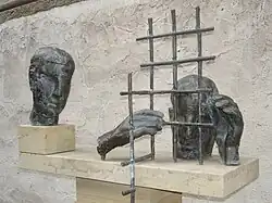 Die Gefangenen trösten, Eisenach, Teil einer siebenteiligen Reihe zum 800. Geburtstag der Heiligen Elisabeth von Thüringen 2007