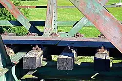 2013: Ehemaliges Gleisbett