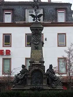 Denkmal der Ludwigs­eisenbahn in Nürnberg
