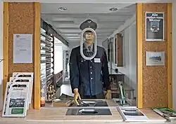 Fahrkartenschalter im Eisenbahnmuseum Jünkerath