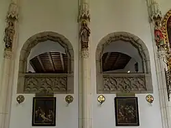 Maßwerkbrüstung zum Oratorium in der Pfarrkirche St. Oswald in Eisenerz