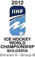 Logo der Weltmeisterschaft der Division II Gruppe B der Herren