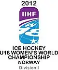 Logo der Weltmeisterschaft der Division I der U18-Frauen