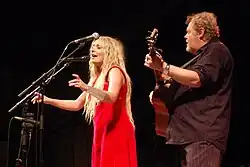 Eivør Pálsdóttir und Sebastian beim Tønder Festival 2006