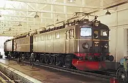 El 12 2114 im Betriebswerk Narvik