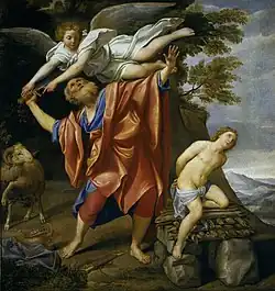 Die Opferung Isaaks, 1627–1628, Öl auf Leinwand, 147 × 140 cm, Prado, Madrid
