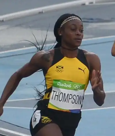 Elaine Thompson-Herah – unter anderem zweifache Doppelolympiasiegerin über 100 und 200 Meter (2016/2021) gewann diesmal Bronze