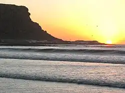 Sonnenuntergang in Elands Bay