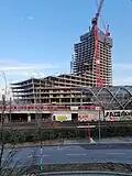 Elbtower im Februar 2025