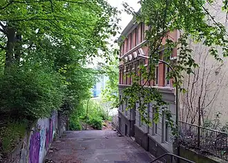 Gründerzeithaus Nr. 13 und 13 a, vor der Sanierung