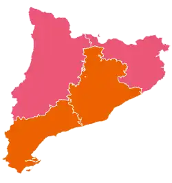 Mehrheiten in den vier Provinzen