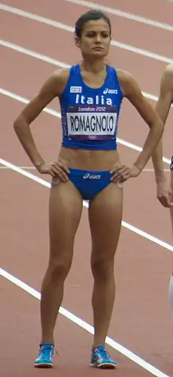 Elena Romagnolo wurde nach ihrem siebten Platz drei Tage zuvor über 5000&nbsp;Meter hier&nbsp;Achte