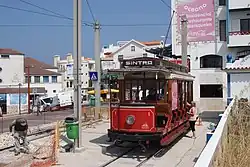Sommertriebwagen 1 in Praia das Maçãs
