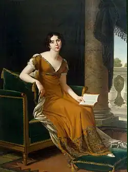 Porträt Jelisaweta Alexandrowna Stroganowa (circa 1800)