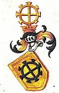 Wappen der Meisterin Elisabeth von Mülinen,[5] ca. 1350
