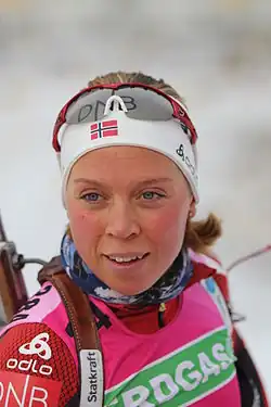 Elise Ringen in Hochfilzen 2011