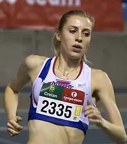 Elise Vanderelst – ausgeschieden als Elfte des ersten&nbsp;Vorlaufs