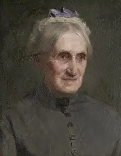 Elizabeth Rebecca Coffin, Old Age Portrait of Anna G. Chase Derrick, 1892, Nantucket Historical Association