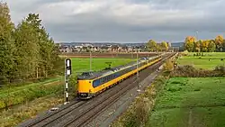 Doppeltraktion von zwei vierteiligen Zügen