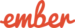 Logo von Ember.js
