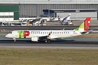 CS-TPZ, Embraer 190 der TAP Express