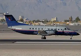 Embraer EMB 120 der SkyWest Airlines