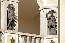 Terrakottafiguren von Hans Reichle in der Brixner Hofburg, 1599