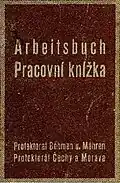 Arbeitsbuchvariante Protektorat Böhmen und Mähren[3]