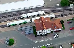 Bahnhof der Kaiserstuhlbahn in Endingen
