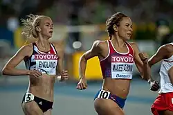 Die am Ende sechstplatzierte Ingvill Måkestad Bovim lag hier im Finale noch vor Silbermedaillengewinnerin Hannah&nbsp;England