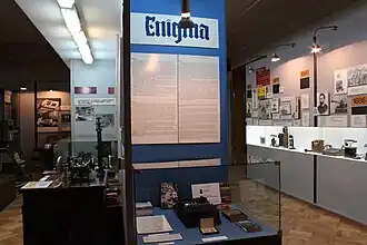 Enigma-Chiffrier­maschine