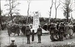 Einweihung des Alliiertendenkmals in Koblenz, 1927