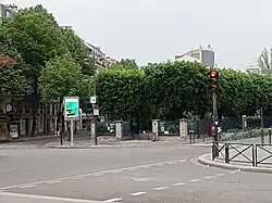 Eingang zum Square Paul-Grimault, Place de Rungis