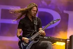 Gitarrist Mark Jansen