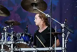 Schlagzeuger Ariën van Weesenbeek (Summer Breeze 2017)