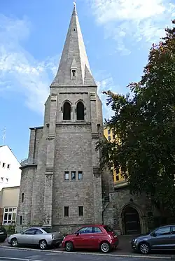 Epiphaniaskirche, Turm der ehemaligen Immanuelkirche