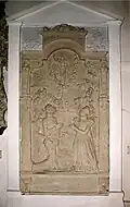 Epitaph der Dorothea von Nordeck zu der Rabenau († 1528), Frau des Bernhard Horneck von Weinheim