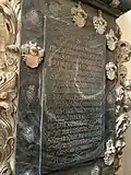 Epitaph der Ehefrau Maria Christina geb. von Hoym (1636–1691), St. Wipperti Kölleda