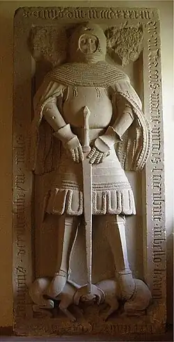 Epitaph des Philipp von Ingelheim (†&nbsp;1431)