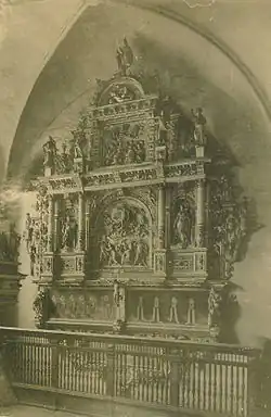 Epitaph für Valentin von Alvensleben und seine Familie in der Marienkirche in Gardelegen